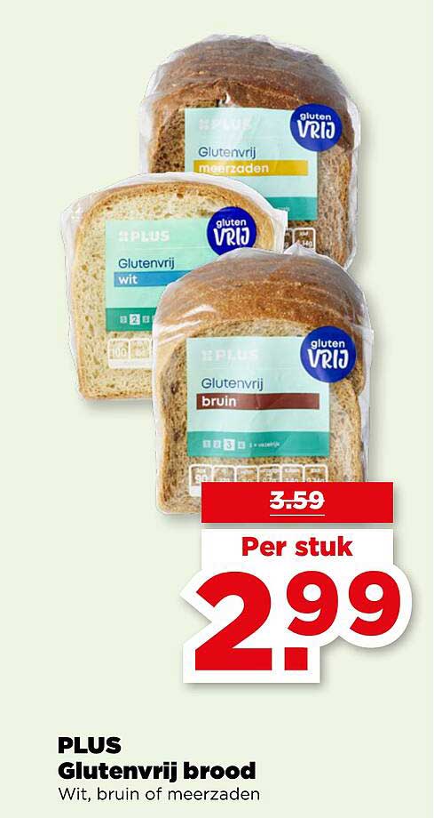 PLUS Glutenvrij brood