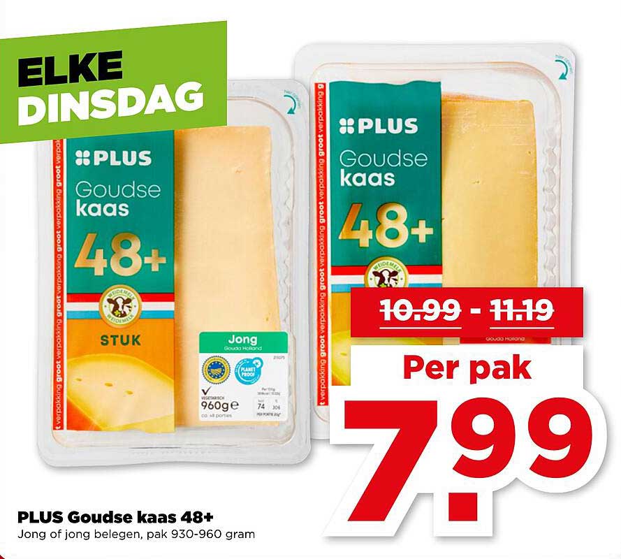 PLUS Goudse kaas 48+