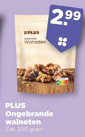PLUS Ongebrande walnoten