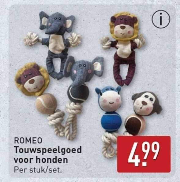 ROMEO Touwspeelgoed voor honden