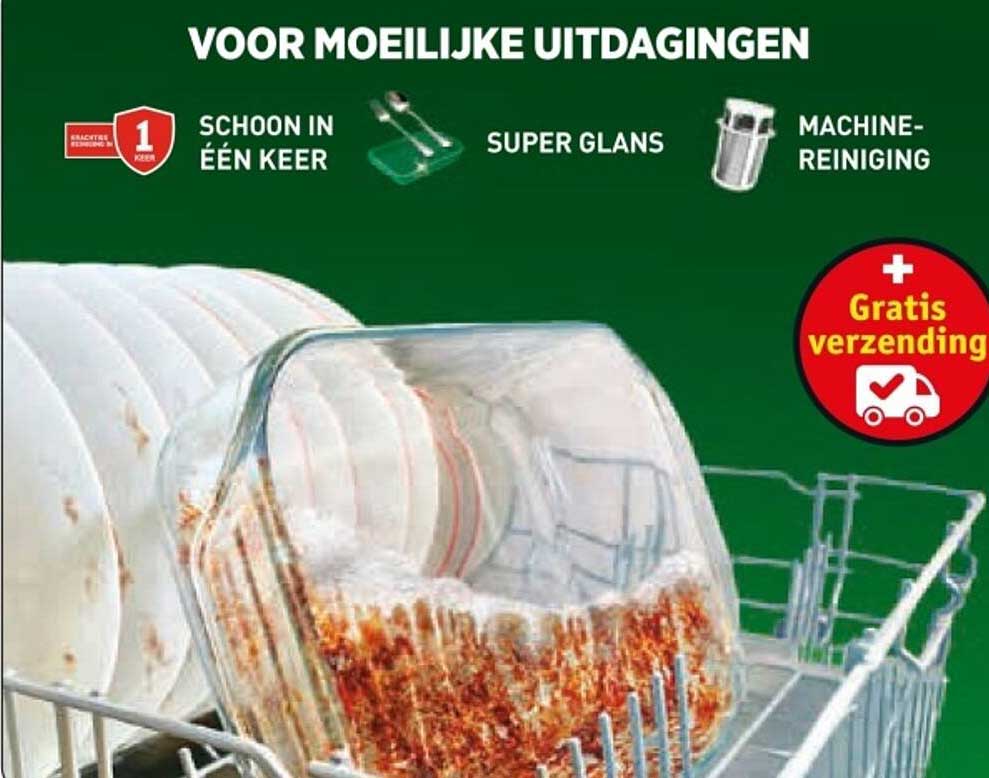 SCHOON IN ÉÉN KEER
