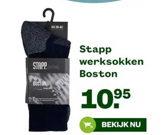 Stapp werksokken Boston