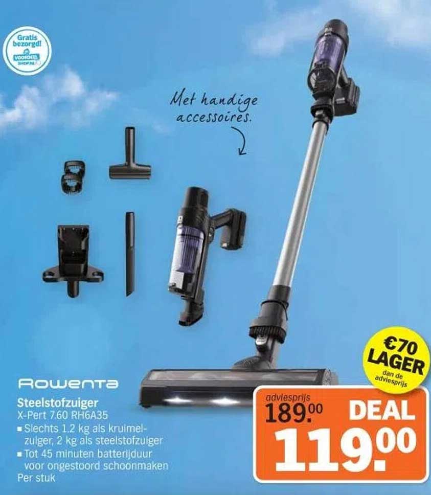 Steelstofzuiger X-Pert 7.60 RH6A35