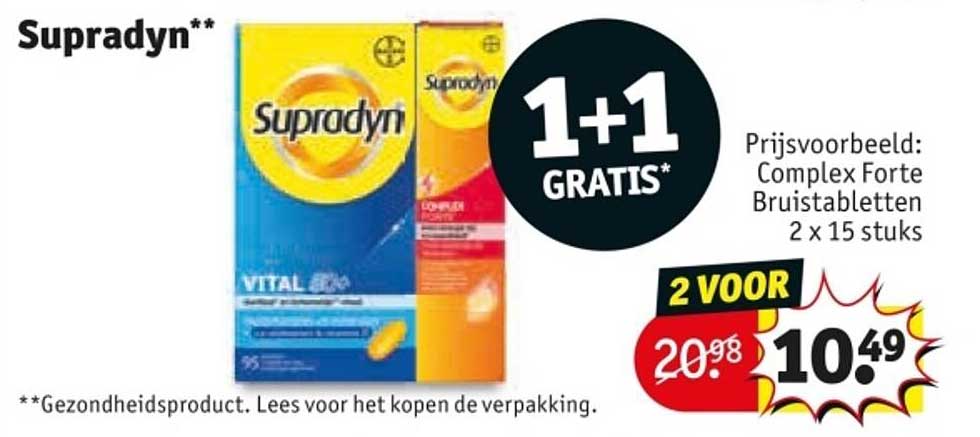 Supradyn 1+1 Gratis