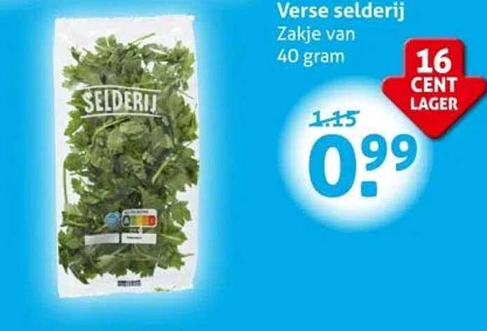 Verse selderij