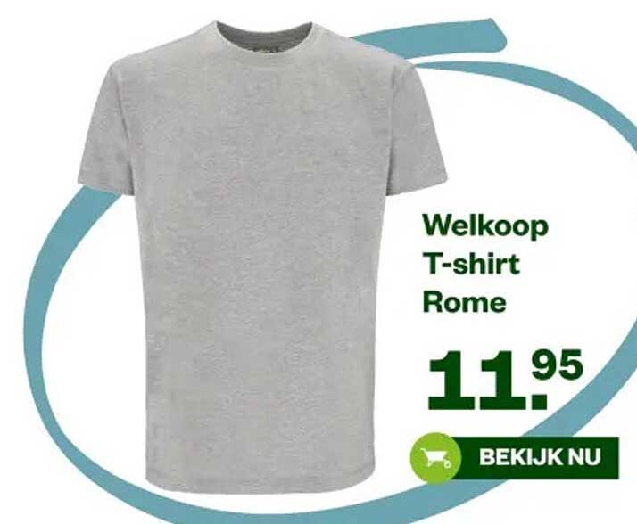 Welkoop T-shirt Rome