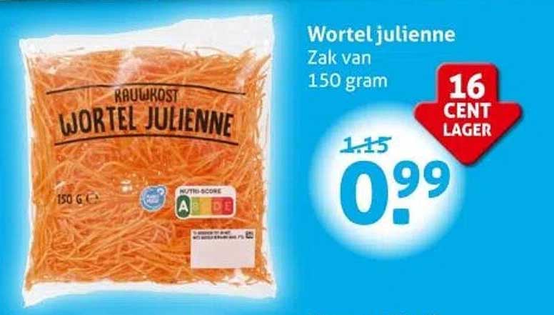 Wortel julienne