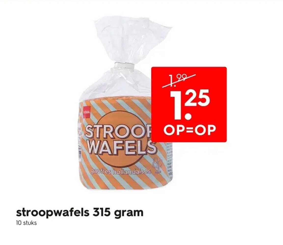 Stroopwafels aanbieding bij HEMA