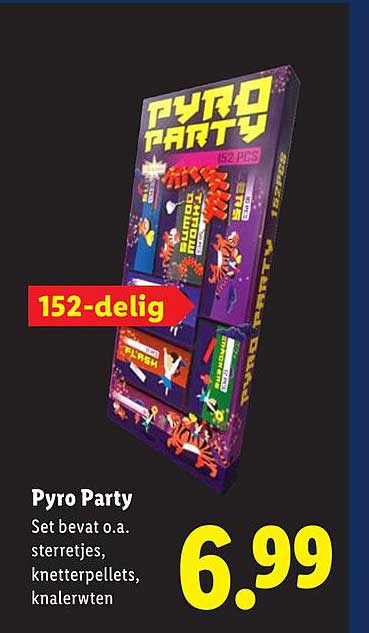 Pyro Party Aanbieding bij Lidl - FolderFeest.nl