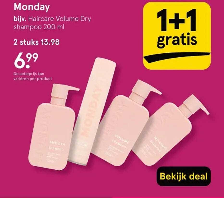 bijv. Haircare Volume Dry shampoo 200 ml