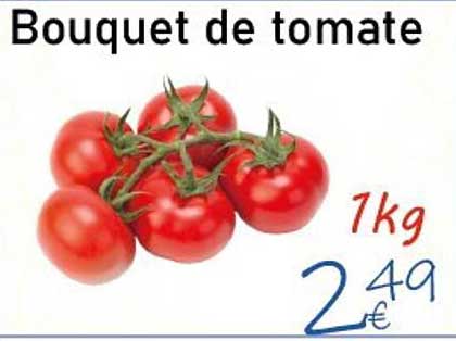 Bouquet de tomate
