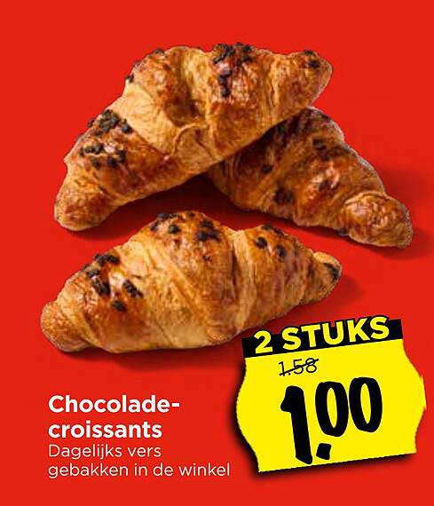 Chocolade-croissants
