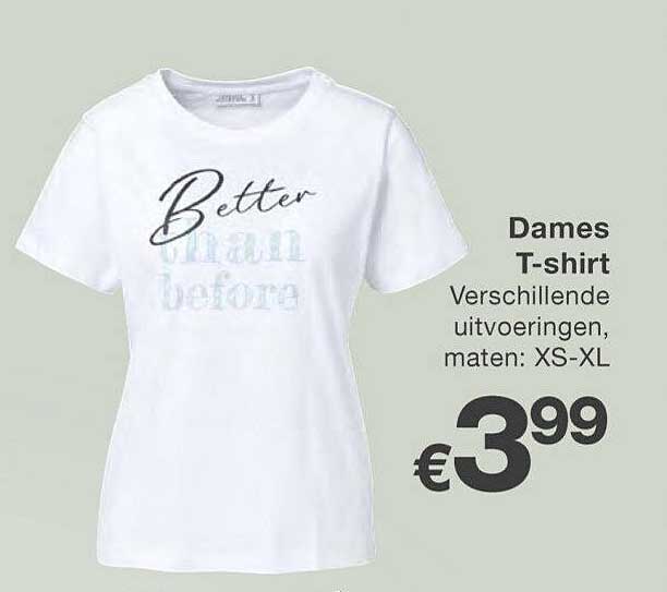 Dames T-shirt