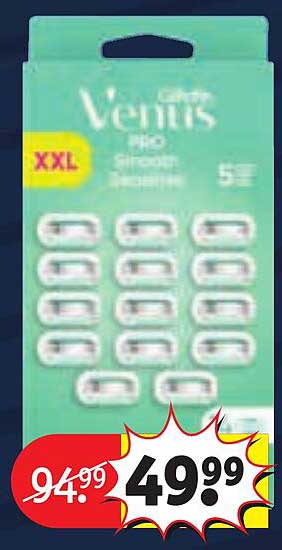 Gillette Venus ProSkin Scheermesjes XXL 5 stuks