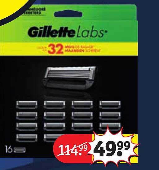 GilletteLabs Scherkop, 32 Mesjes