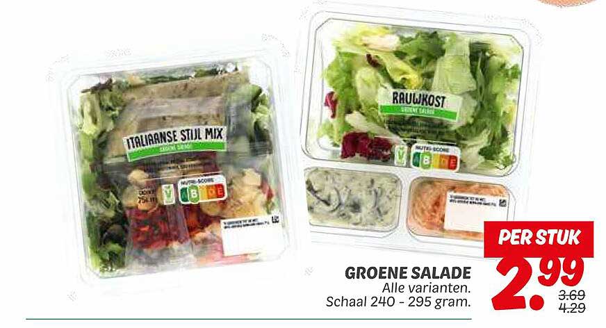GROENE SALADE