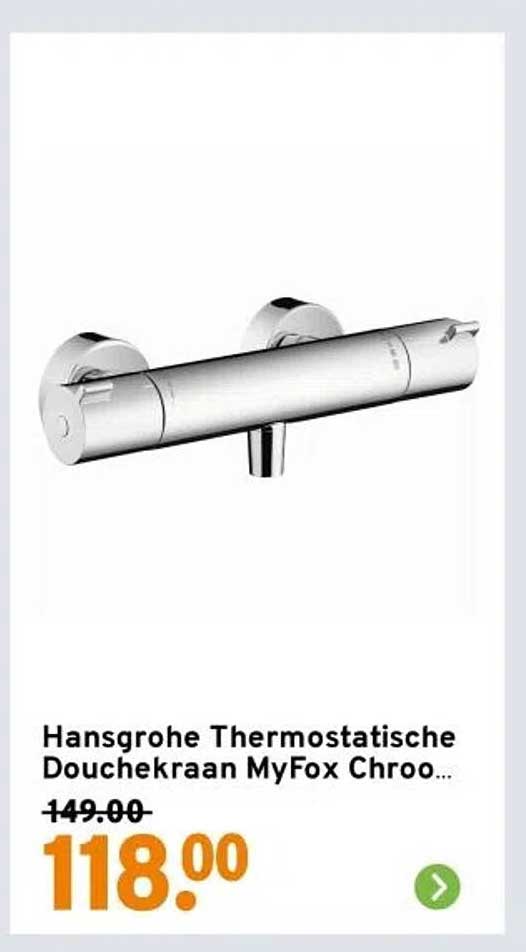 Hansgrohe Thermostatische Douchekraan MyFox Chroom