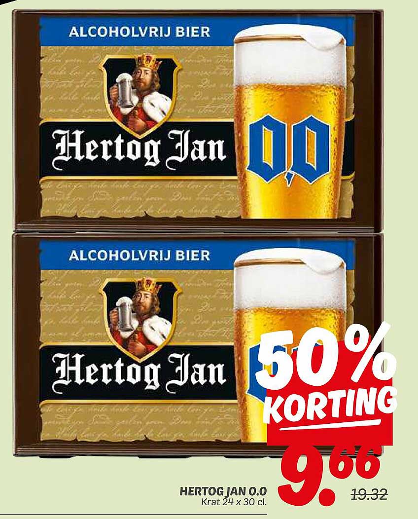 HERTOG JAN 0.0 Krat 24 x 30 cl.