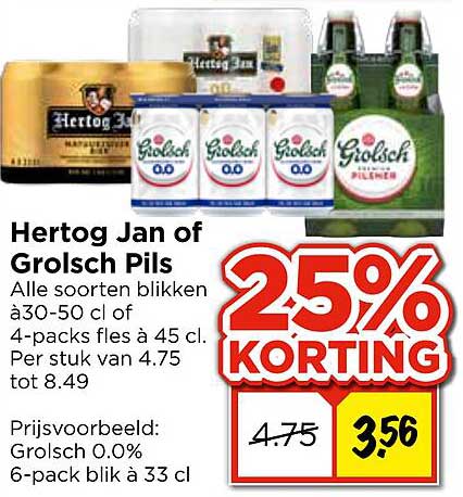 Hertog Jan of Grolsch Pils