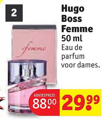 Hugo Boss Femme 50 ml Eau de parfum voor dames.