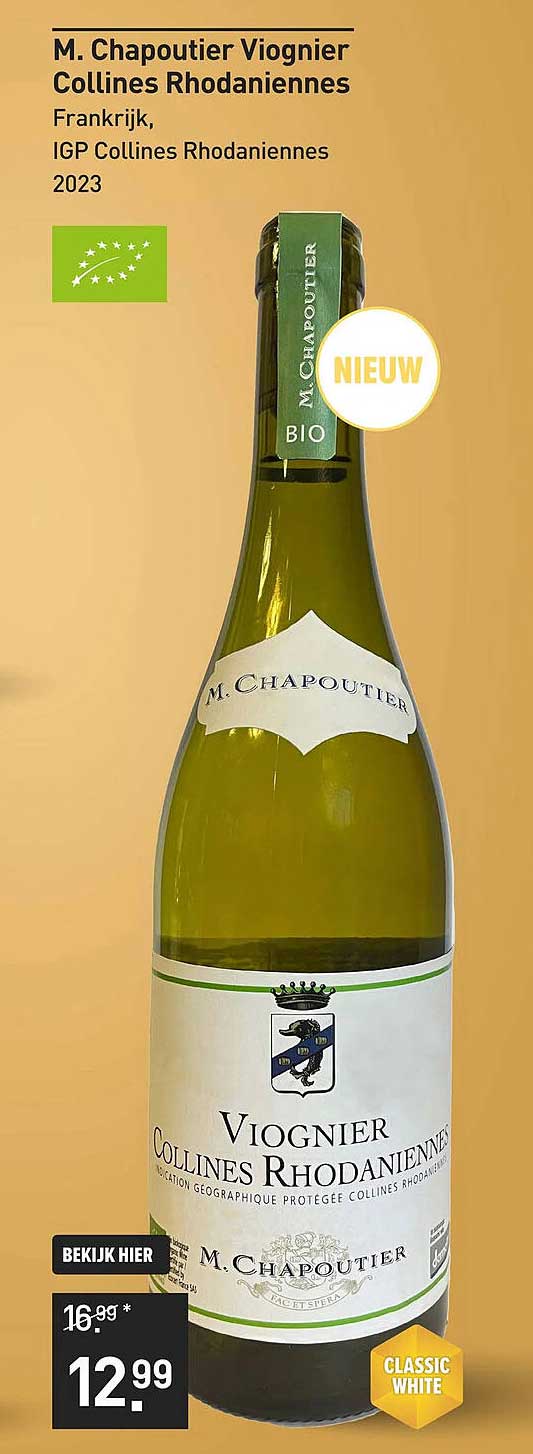 M. Chapoutier Viognier Collines Rhodaniennes
