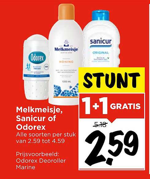 Melkmeisje, Sanicur of Odorex
