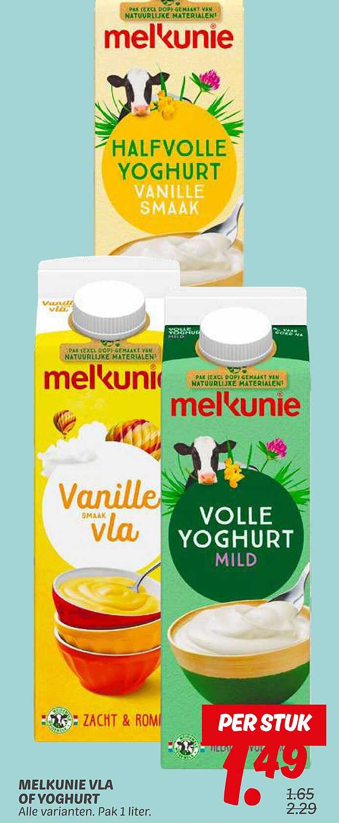 MELKUNIE VLA OF YOGHURT