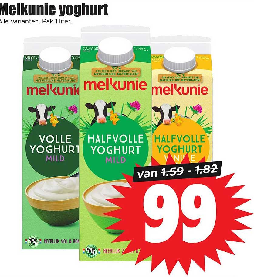Melkunie yoghurt