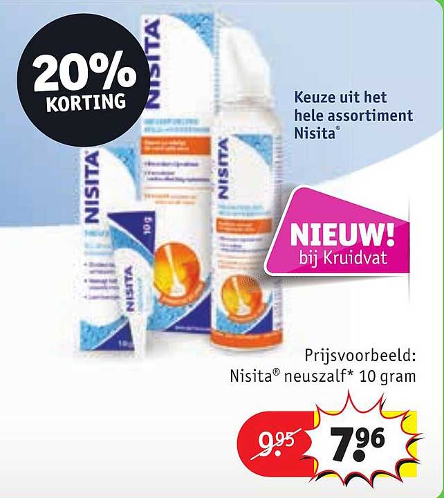 Nisita® neuszalf* 10 gram