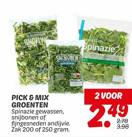 PICK & MIX GROENTEN
