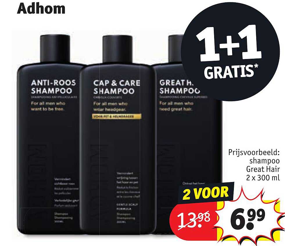 shampoo Great Hair 2 x 300 ml