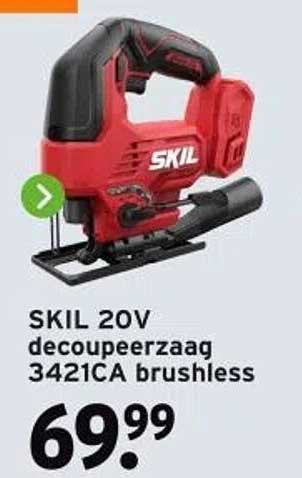 SKIL 20V decoupeerzaag 3421CA brushless