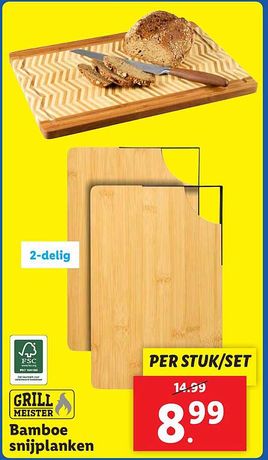 Bamboe snijplanken