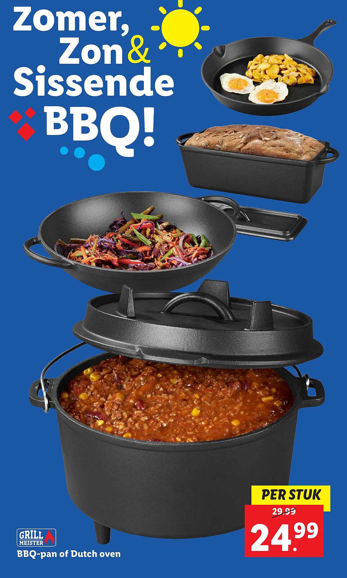 BBQ-pan of Dutch oven