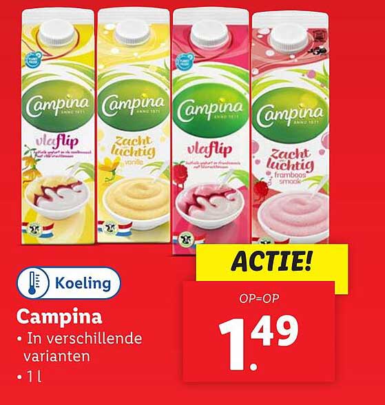 Campina - In verschillende varianten