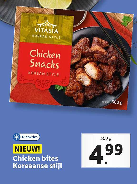 Chicken bites Koreaanse stijl