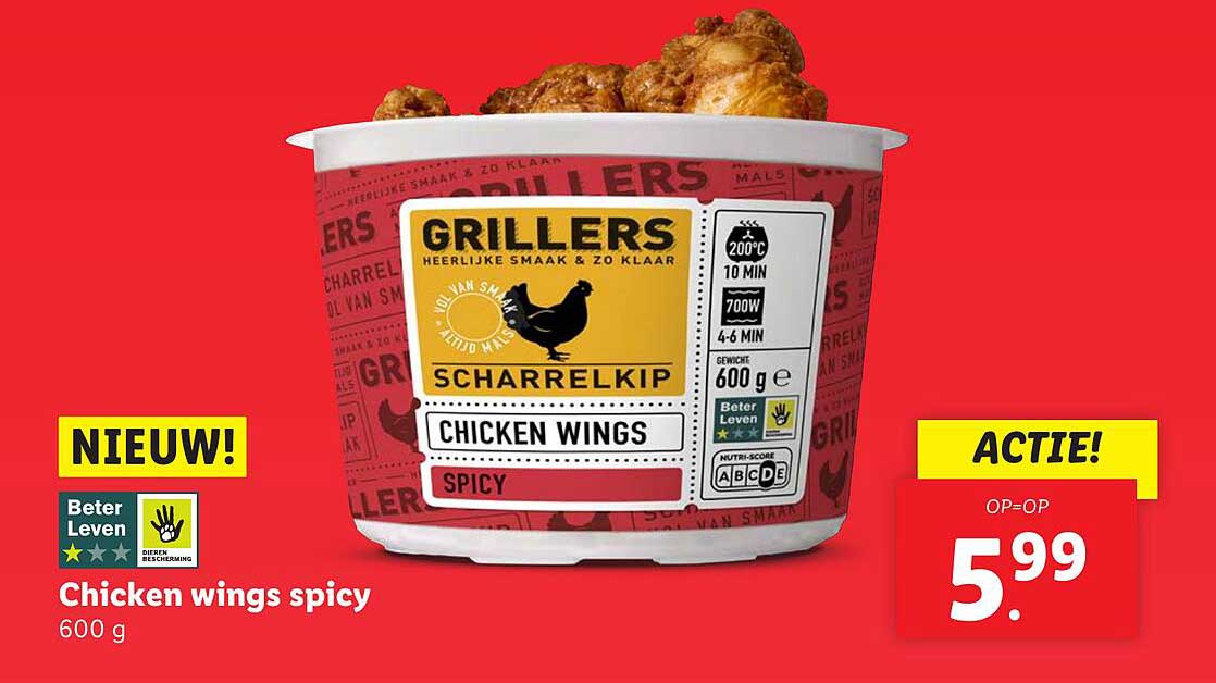 Chicken wings spicy