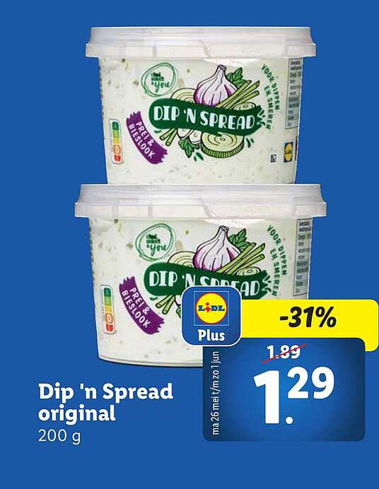 Dip 'n Spread original