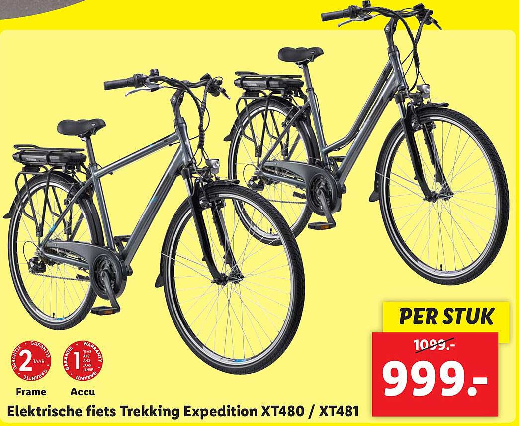 Elektrische fiets Trekking Expedition XT480 / XT481