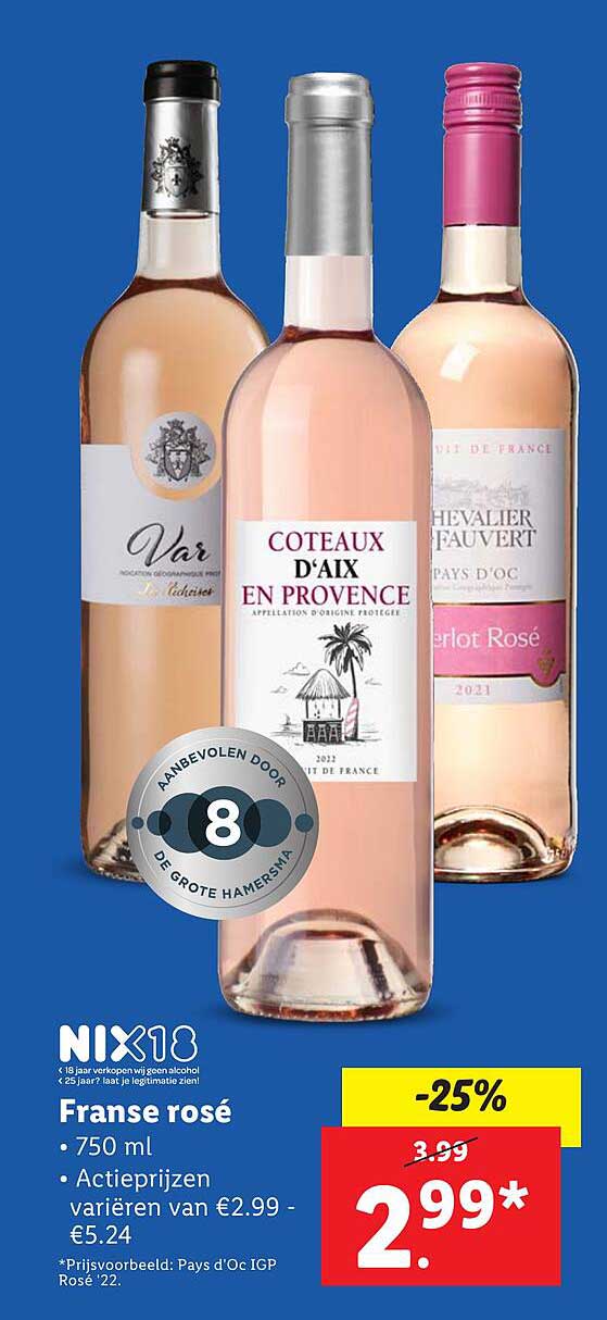 Franse rosé