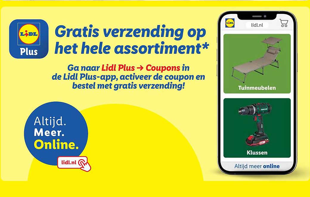 Gratis verzending op het hele assortiment*