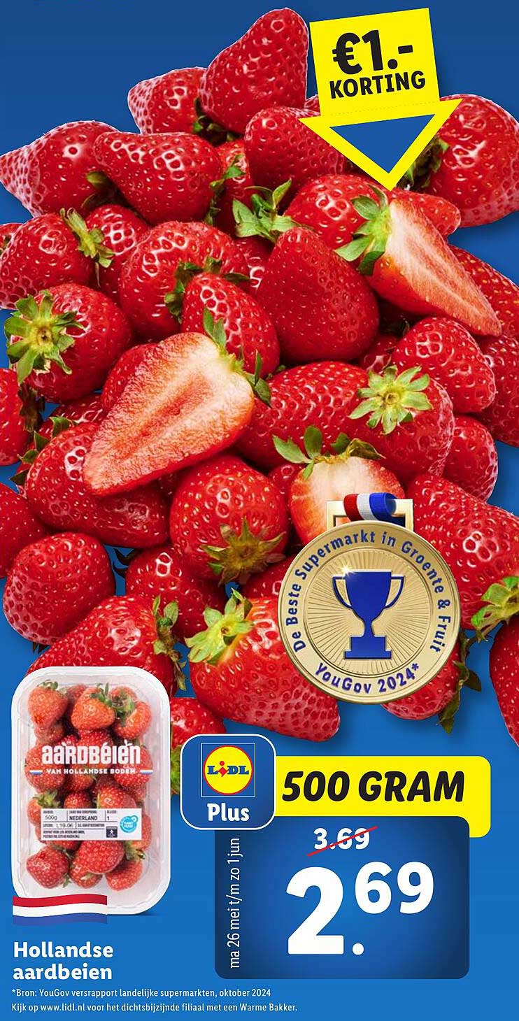 Hollandse aardbeien