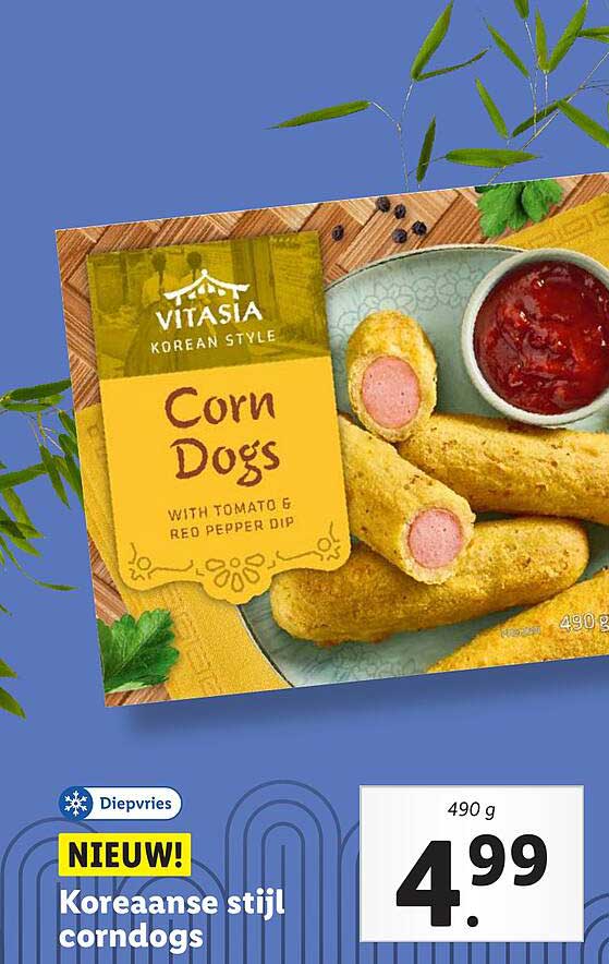 Koreaanse stijl corndogs