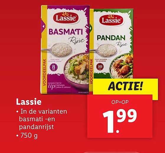 Lassie Basmati- en Pandanrijst 750 g