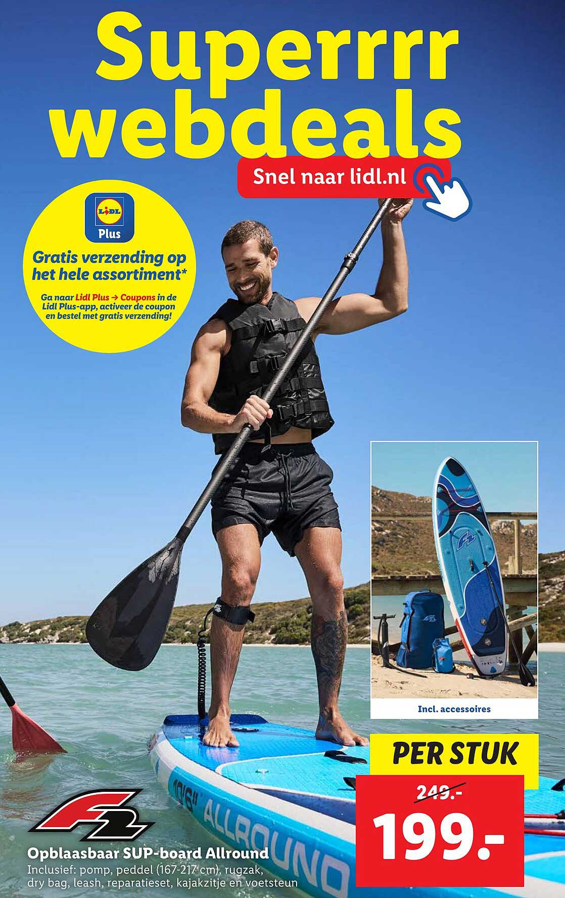Opblaasbaar SUP-board Allround
