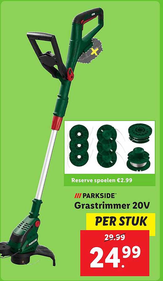PARKSIDE Grastrimmer 20V PER STUK