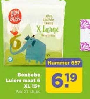 Bonbébé Luiers maat 6 XL 15+