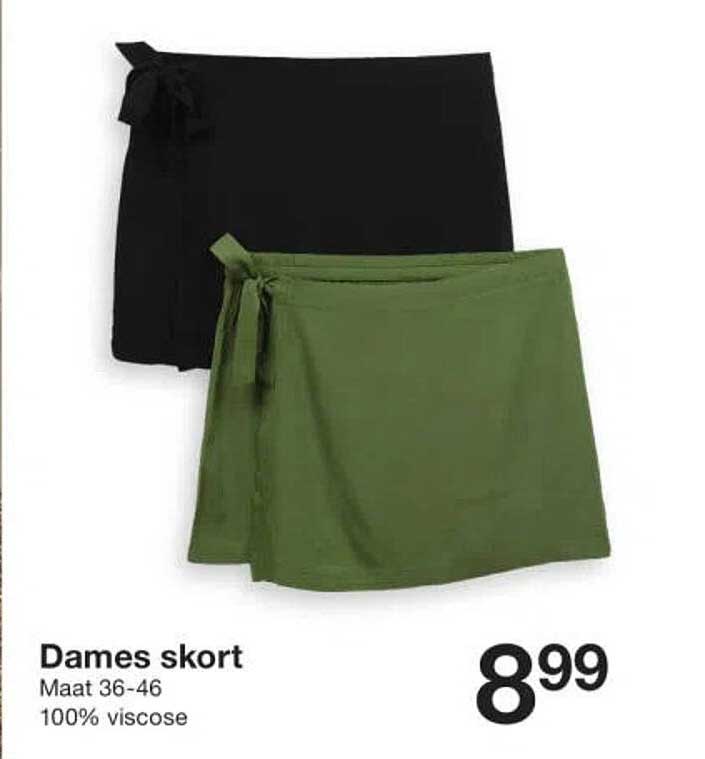 Dames skort
