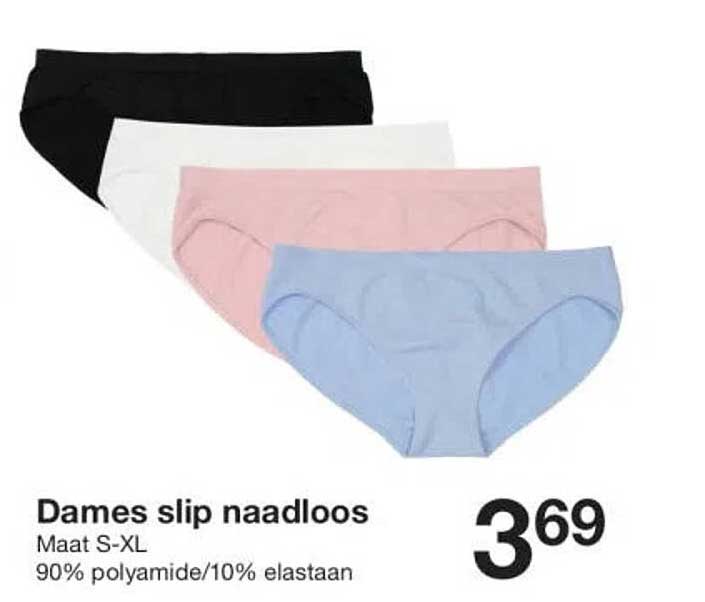 Dames slip naadloos