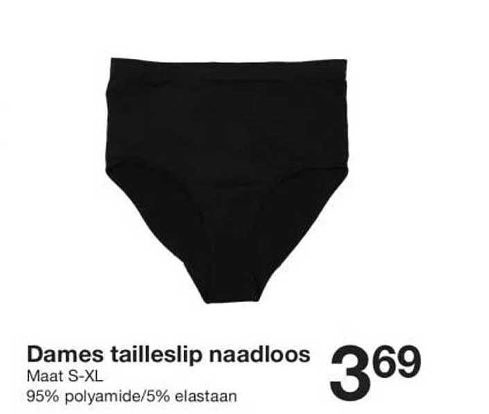 Dames tailleslip naadloos